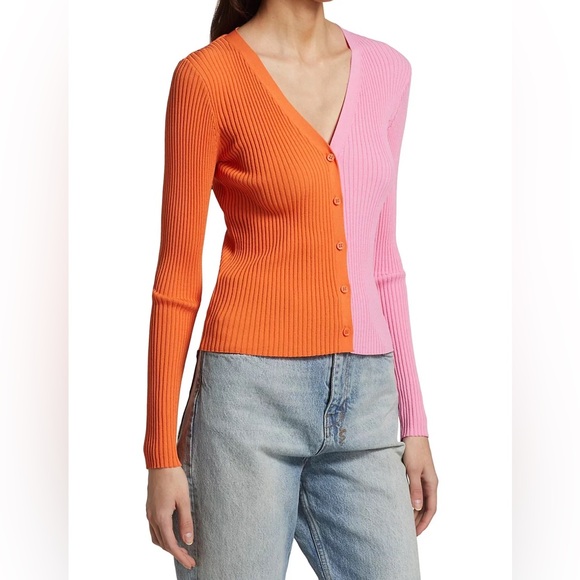 Staud Shoko Cardigan Sweater Size M - Picture 4 of 5